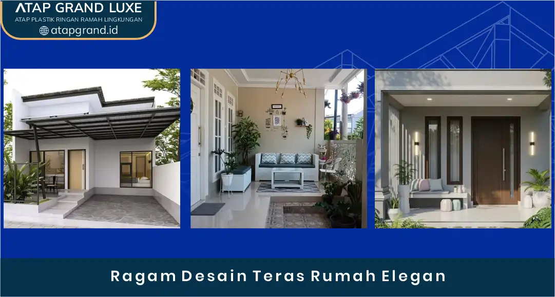 03 Ragam Desain Teras Rumah Elegan