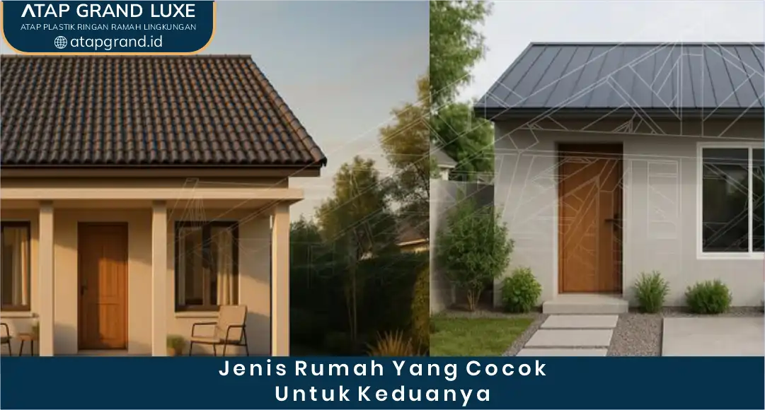 04 Jenis Rumah Yang COcok Untuk KEduanya