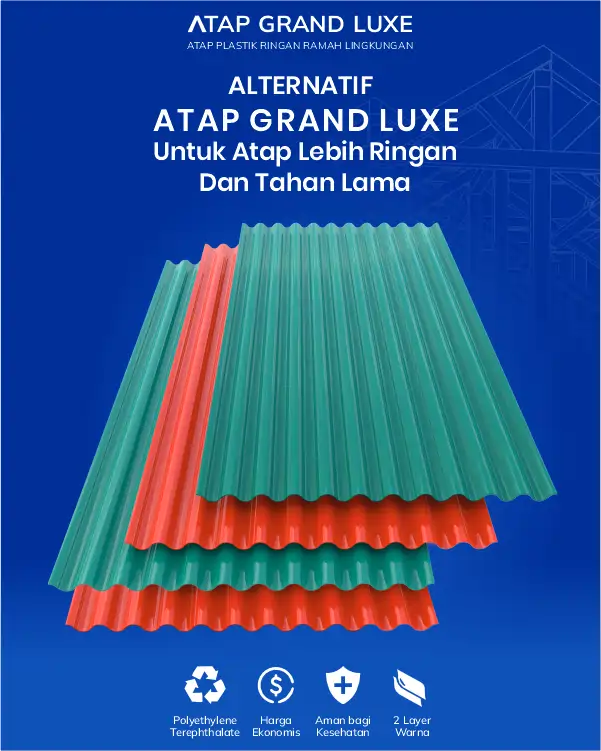 04 Alternatif Atap Grand Luxe Untuk Atap Lebih Ringan Dan Tahan Lama