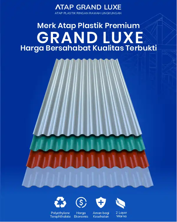 04 Merk Atap Plastik Premium Atap Grand Luxe Roma