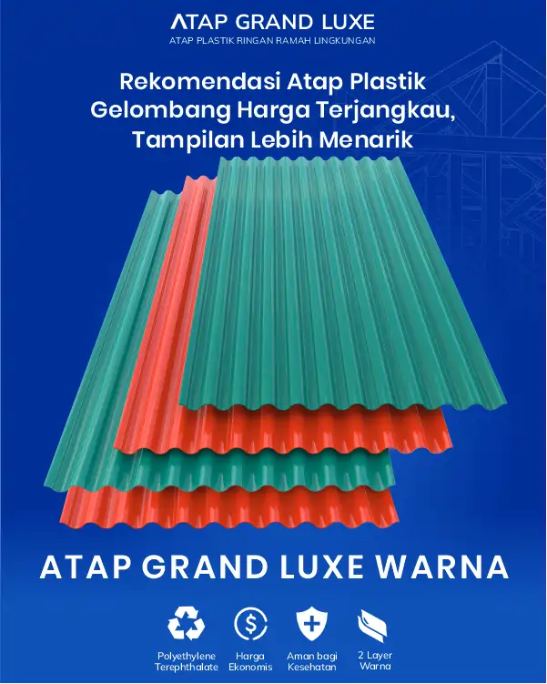 04 Rekomendasi Atap Plastik Gelombang Harga Terjangkau Tampilan Menarik