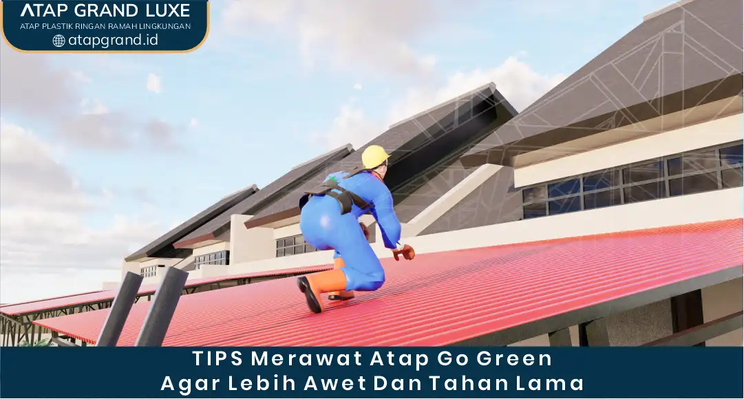 04 TIPS Merawat Atap Go Green Agar Lebih Awet Dan Tahan Lama
