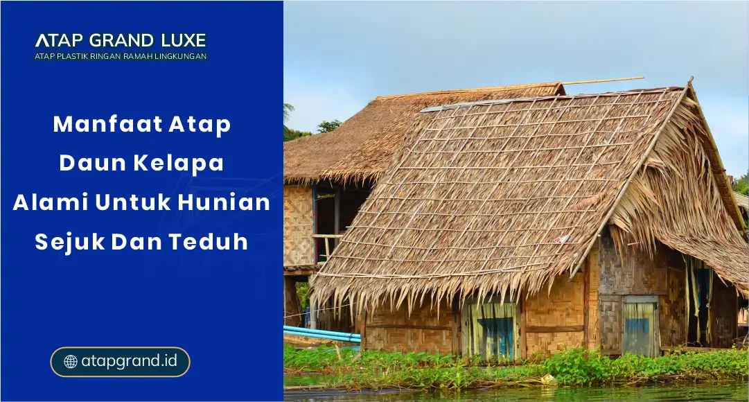 Manfaat Atap Daun Kelapa Alami Untuk Hunian Sejuk Dan Teduh Manfaat Atap Daun Kelapa Alami Untuk Hunian Sejuk Dan Teduh