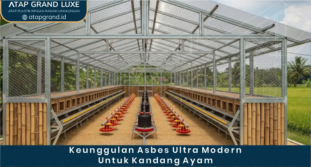 03 Keunggulan Asbes Ultra Modern Untuk Kandang Ayam