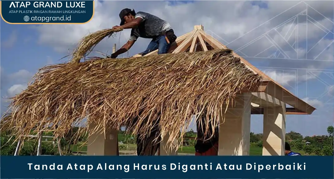 04 Tanda Atap Alang Harus Diganti Atau Diperbaiki
