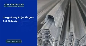 Harga Reng Baja Ringan 6, 8, 10, Meter