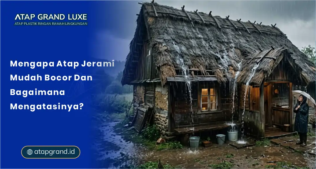 01 Mengapa Atap Jerami Mudah Bocor dan Bagaimana Mengatasinya