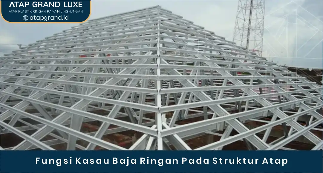 02 Fungsi Kasau Baja Ringan Pada Struktur Atap
