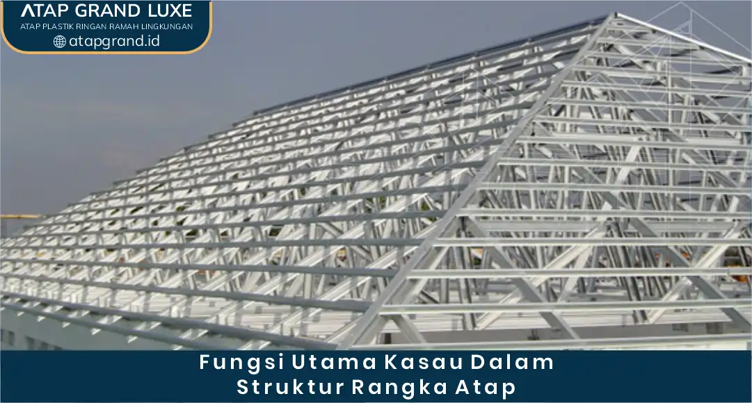 Fungsi Utama Kasau dalam Struktur Rangka Atap