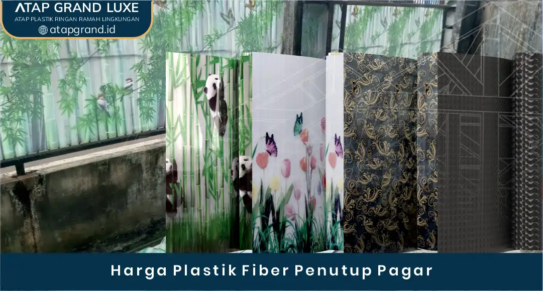 02 Harga Plastik Fiber Penutup Pagar