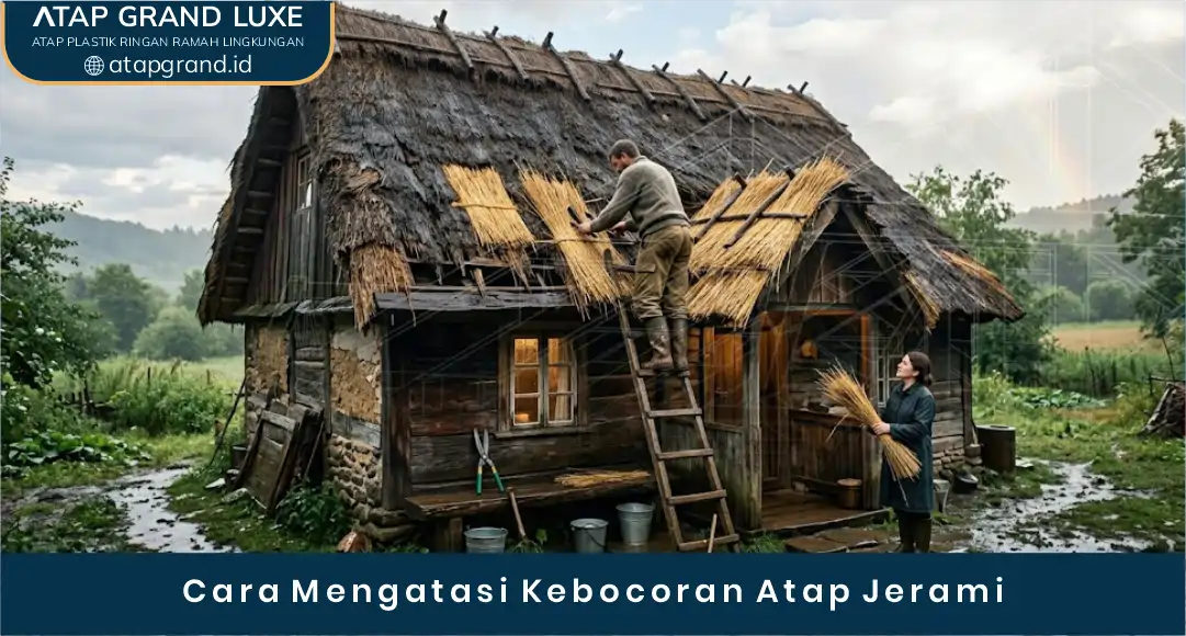 03 Cara Mengatasi Kebocoran Atap Jerami