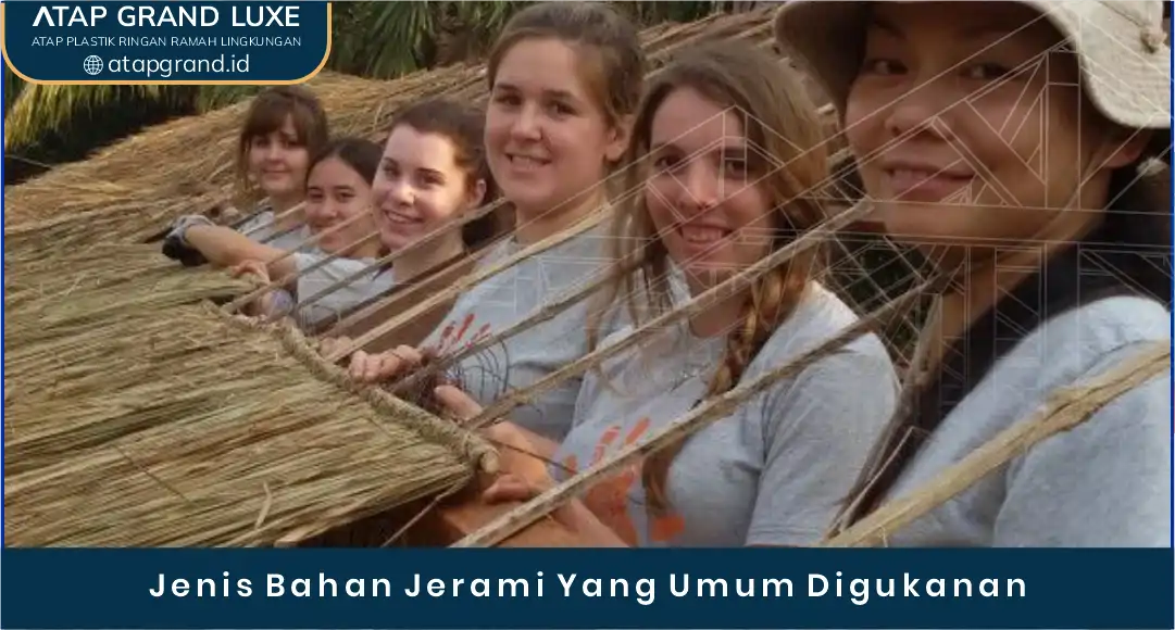 03 Jenis Bahan Jerami Yang Umum Digukanan
