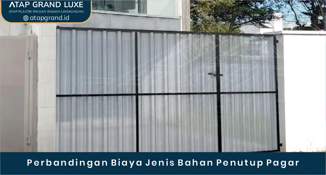03 Perbandingan Biaya Jenis Bahan Penutup Pagar