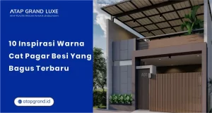 10 Inspirasi Warna Cat Pagar Besi yang Bagus Terbaru