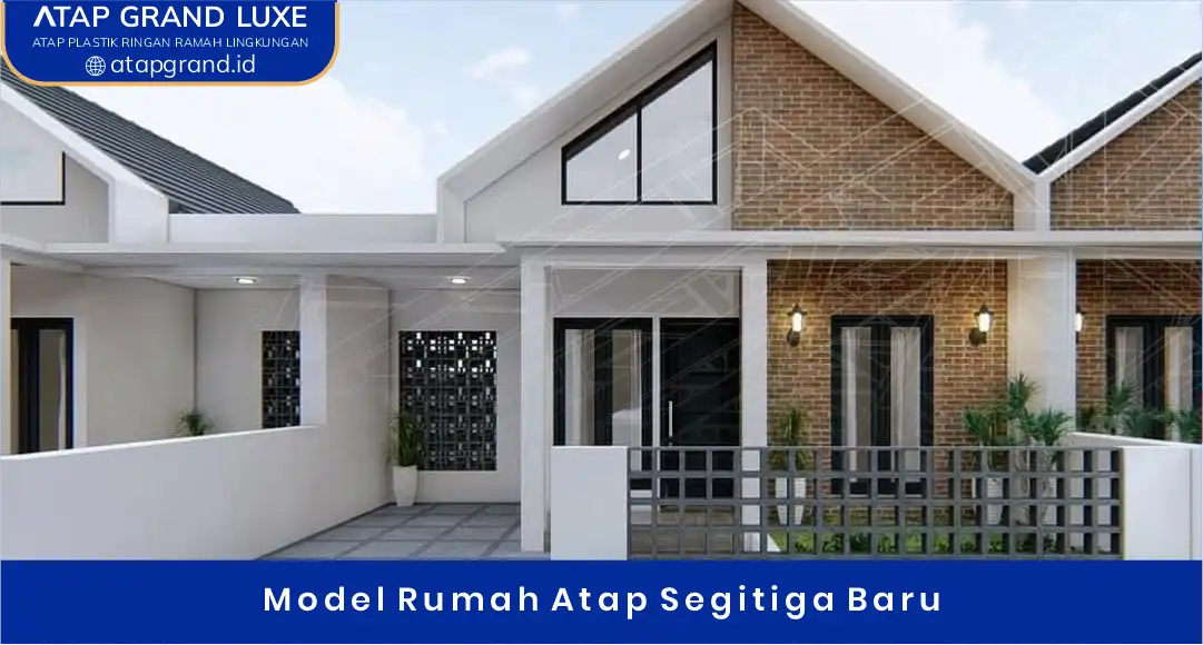 02 Model Rumah Atap Segitiga Baru