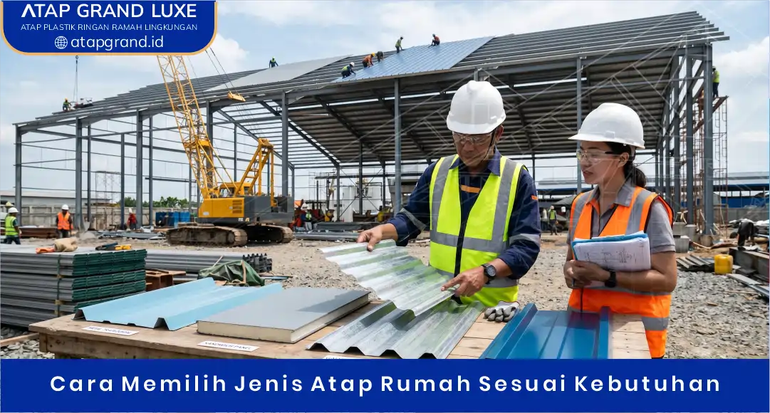 03 Cara Memilih Jenis Atap Rumah Sesuai Kebutuhan