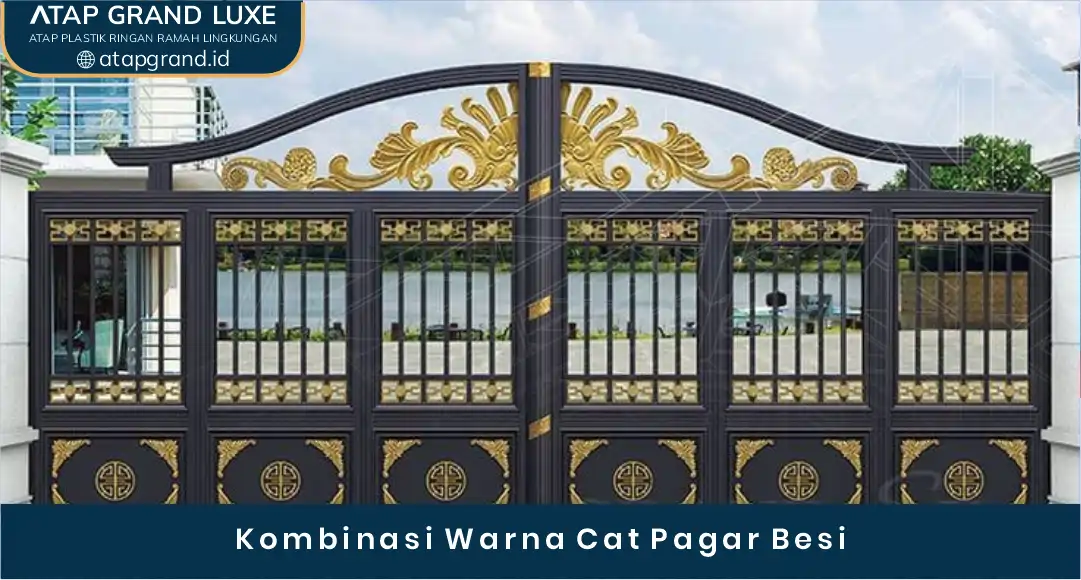03 Kombinasi Warna Cat Pagar Besi