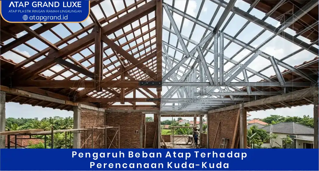 03 Pengaruh Beban Atap terhadap Perencanaan Kuda-Kuda