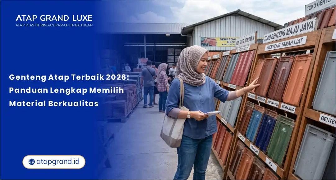 01 Genteng Atap Terbaik 2026 Panduan Lengkap Memilih Material Berkualitas