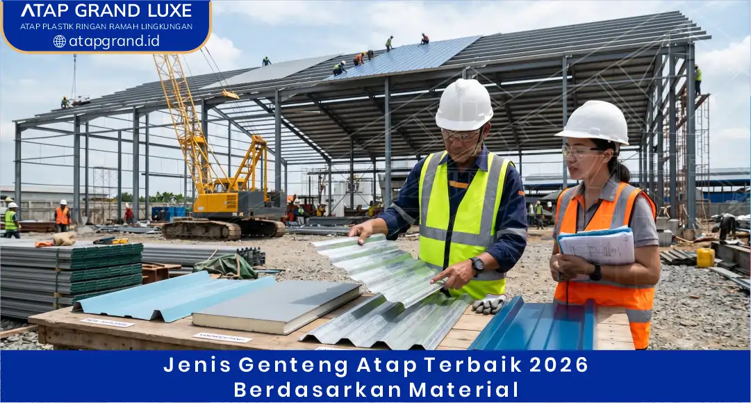 02 Jenis Genteng Atap Terbaik 2026 Berdasarkan Material