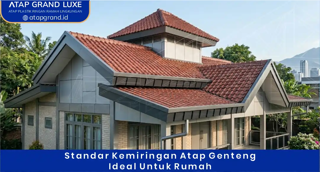 02 Standar Kemiringan Atap Genteng Ideal untuk Rumah