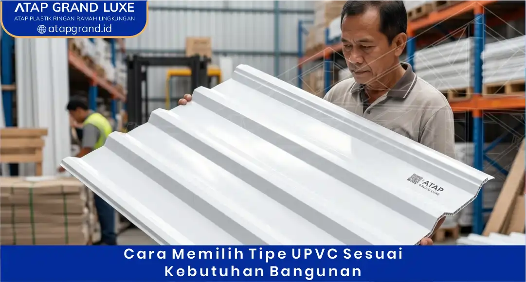 03 Cara Memilih Tipe UPVC Sesuai Kebutuhan Bangunan
