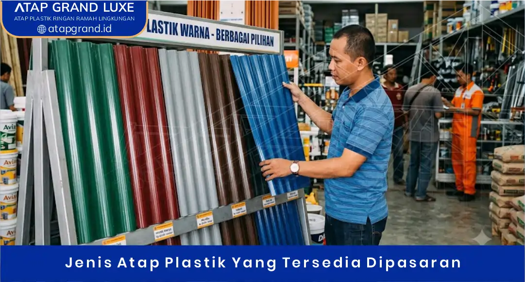 03 Jenis Atap Plastik Yang Tersedia Dipasaran