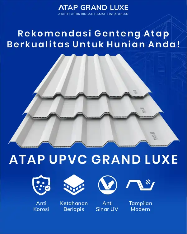03 Rekomendasi Genteng Atap Berkualitas untuk Hunian Anda