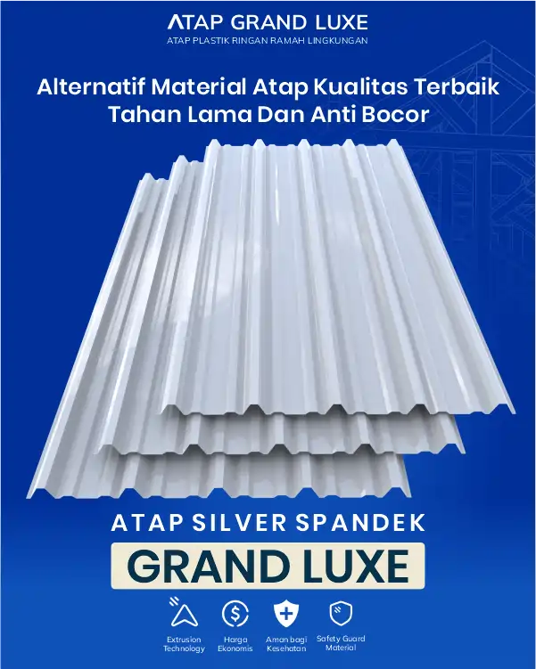 04 Alternatif Material Atap Kualitas Terbaik Tahan Lama dan Anti Bocor