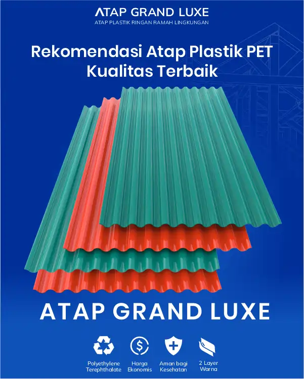 05 Rekomendasi Atap Plastik PET Kualitas Terbaik