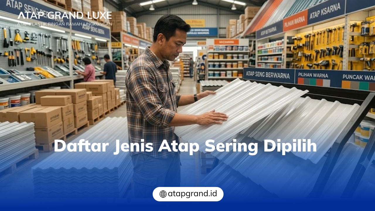 02 Daftar Jenis Atap Sering Dipilih