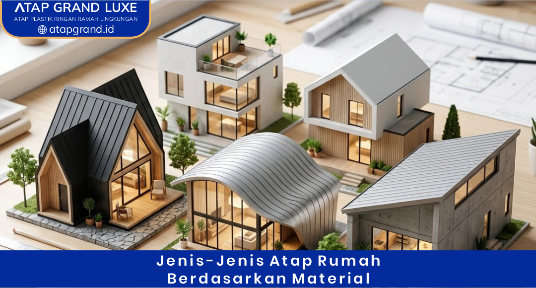 02 Jenis – Jenis Atap Rumah Berdasarkan Material