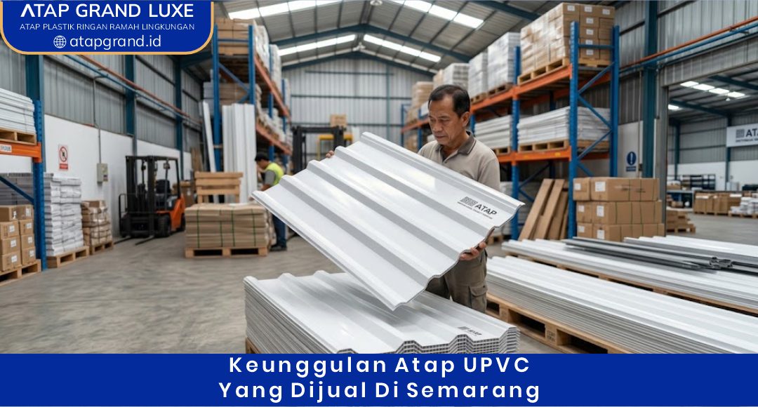 Keunggulan Atap uPVC yang dijual di Semarang 