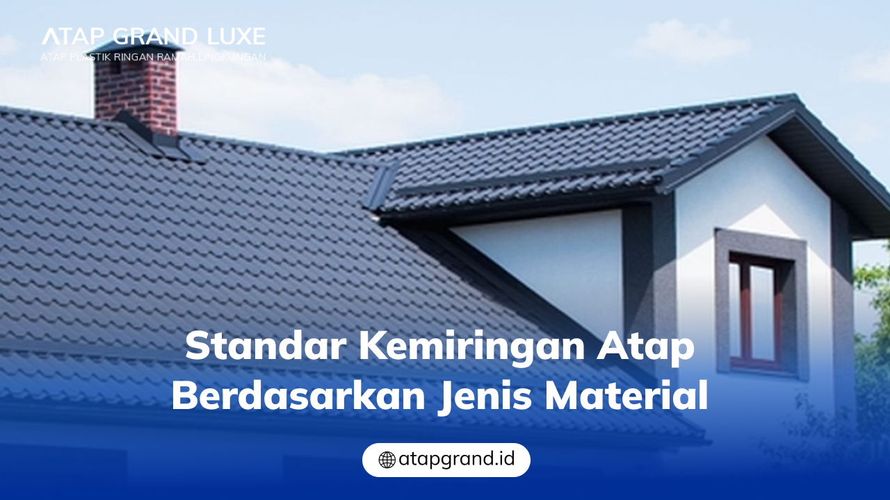 02 Standar Kemiringan Atap Berdasarkan Jenis Material