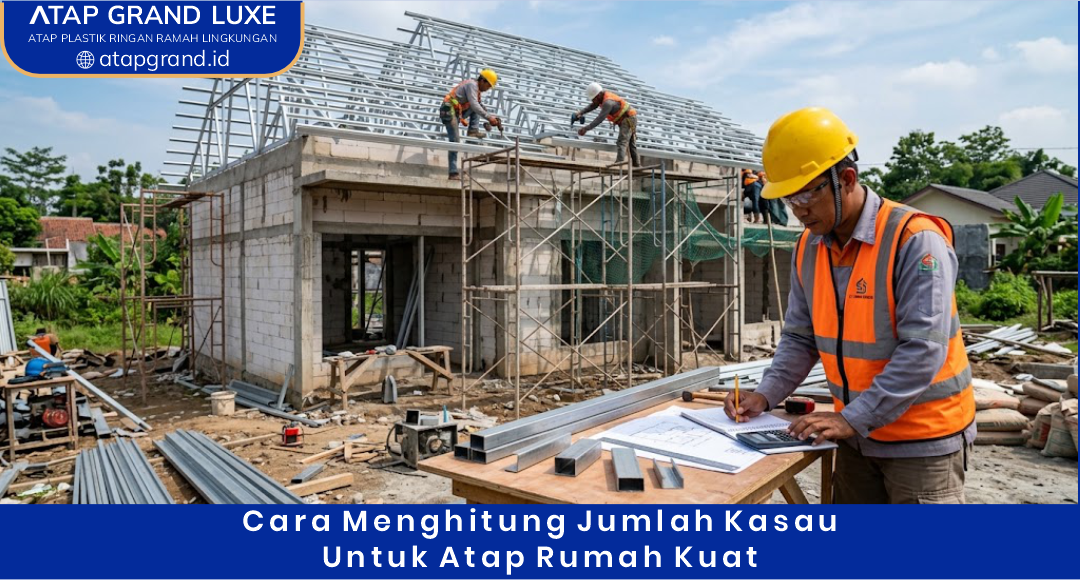 03 Cara Menghitung Jumlah Kasau untuk Atap Rumah Akurat
