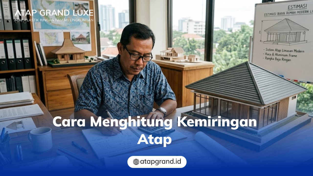 03 Cara Menghitung Kemiringan Atap