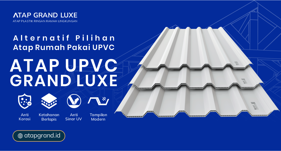 04 Alternatif Pilihan Atap Rumah Pakai uPVC