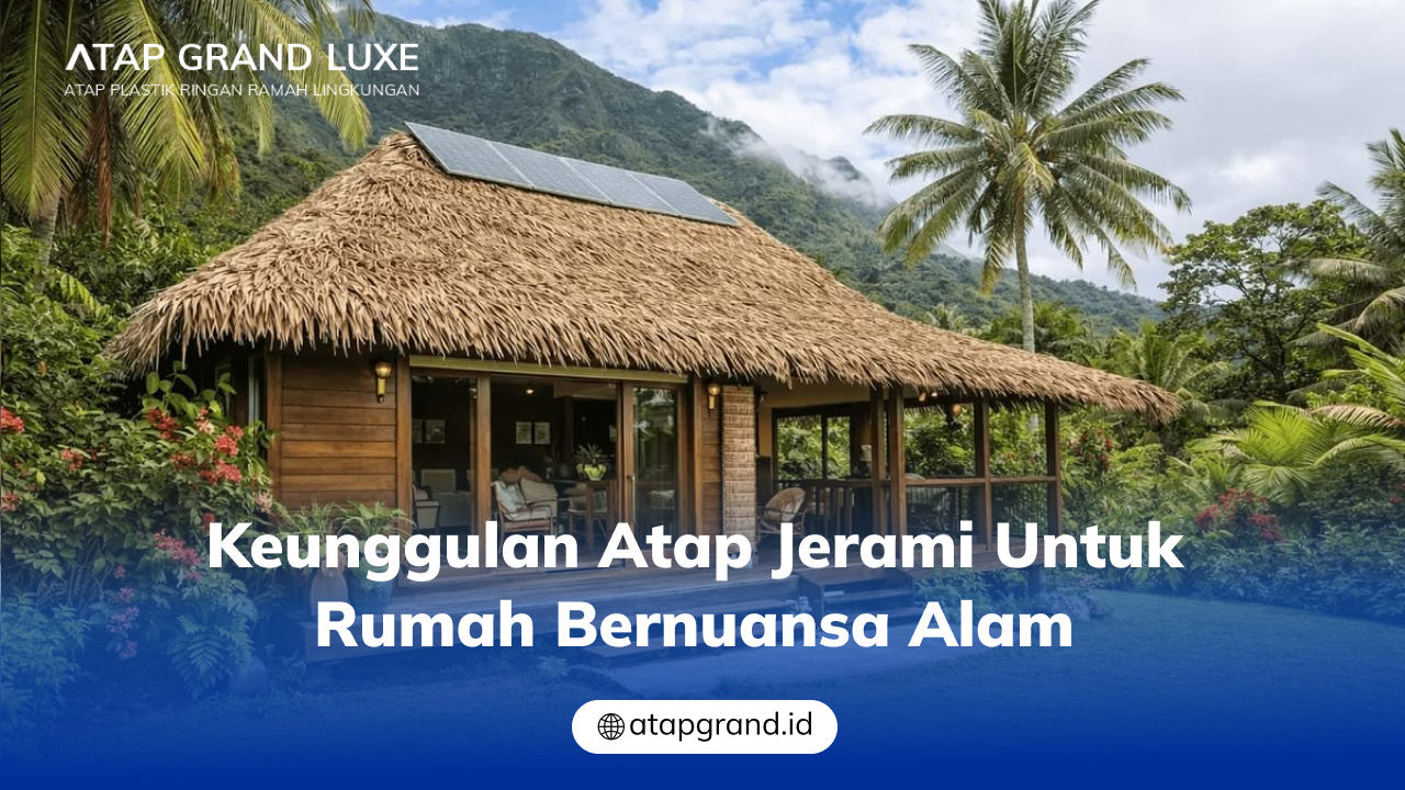 02 Keunggulan Atap Jerami untuk Rumah Bernuansa Alam
