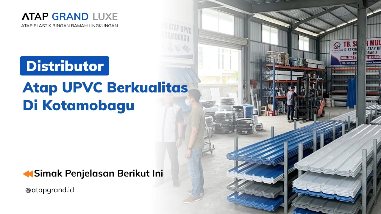 Distributor Atap UPVC Berkualitas di Kotamobagu
