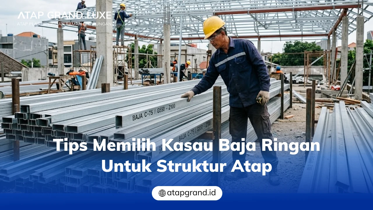 Tips Memilih Kasau Baja Ringan untuk Struktur Atap