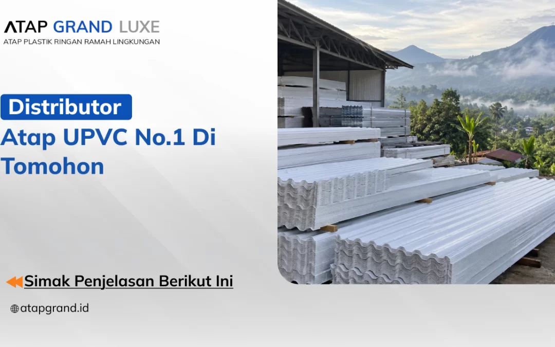 Distributor Atap UPVC No.1 di Tomohon