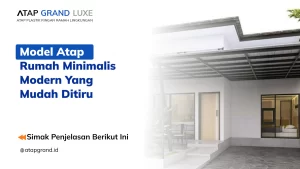Model Atap Rumah Minimalis Modern yang Mudah Ditiru